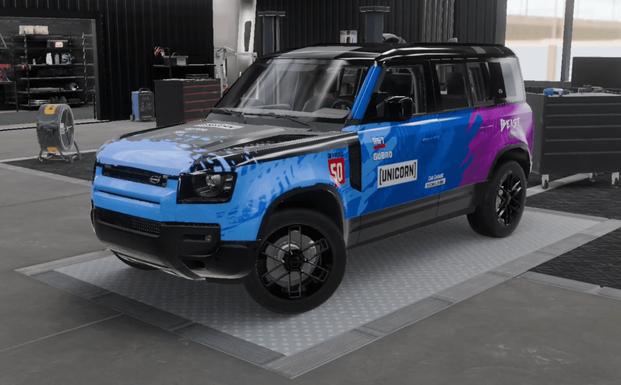 โกดังรถ Land Rover